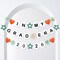 Big Dot of Happiness The Life of a Graduate Banner, Class of 2026 Orange & Green Showgirl Era Graduation, Large Friendship Bracelet Banners, 28 Pieces